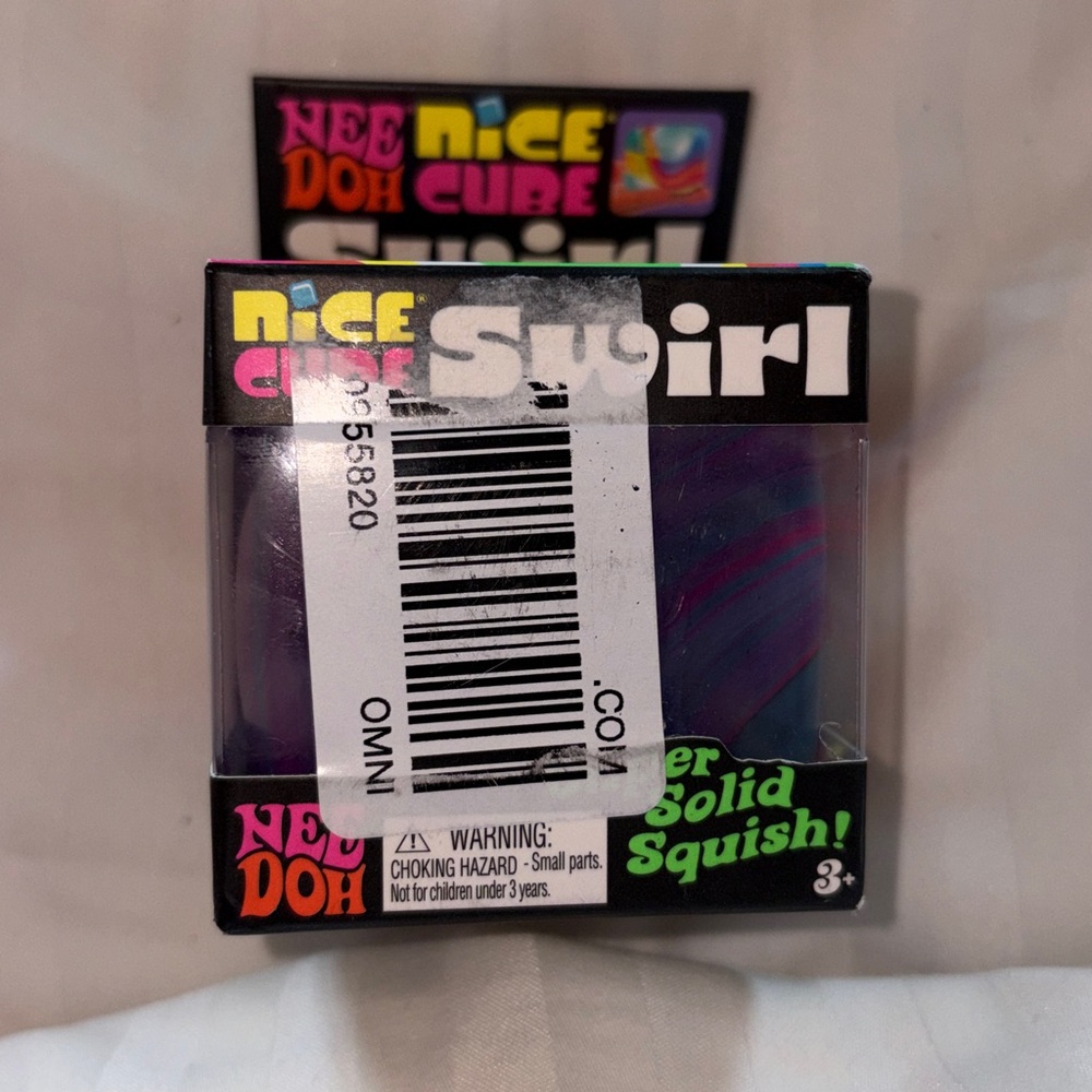 Trendy Brand New NeeDoh Swirl Super Solid Squish - Purple, Blue, & Pink🔥 - Picture 3 of 7